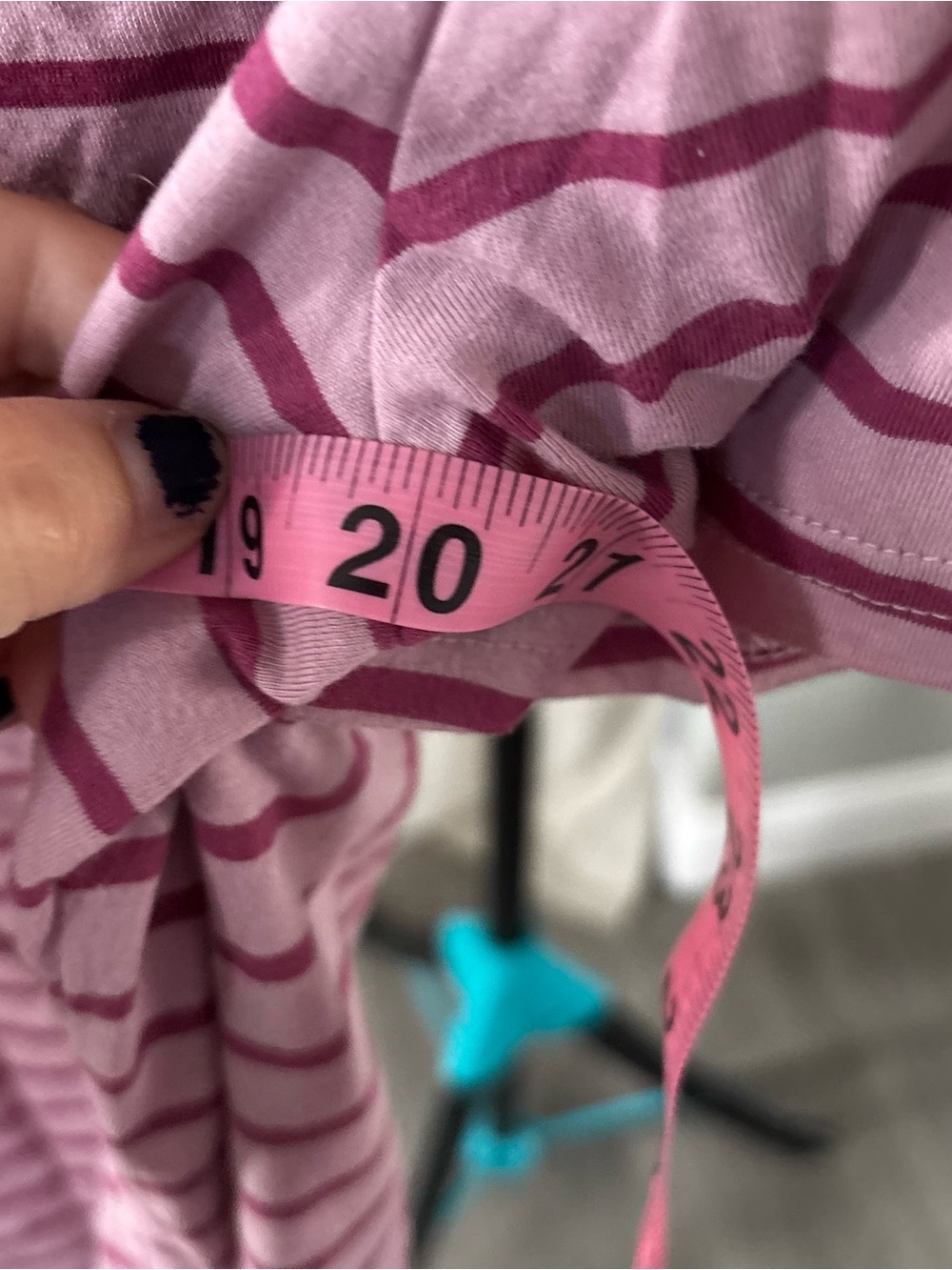 Pact Pink and Magenta Striped Organic Cotton Tee - Picture 5 of 5